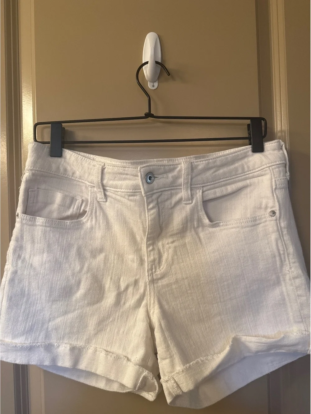 Anthropologie  Pilcro White Denim Shorts